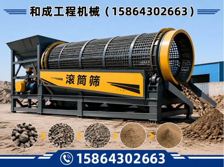塔河县滚筒筛展示图